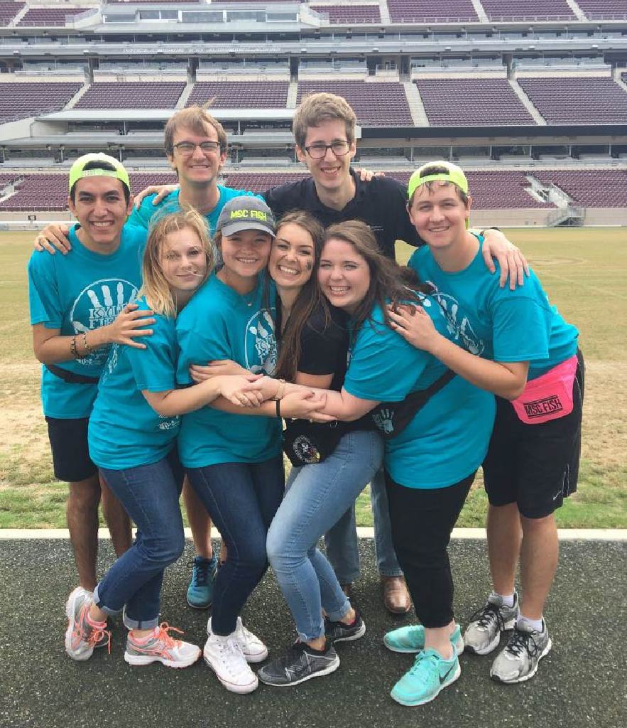 Kyle Field Day group photo.